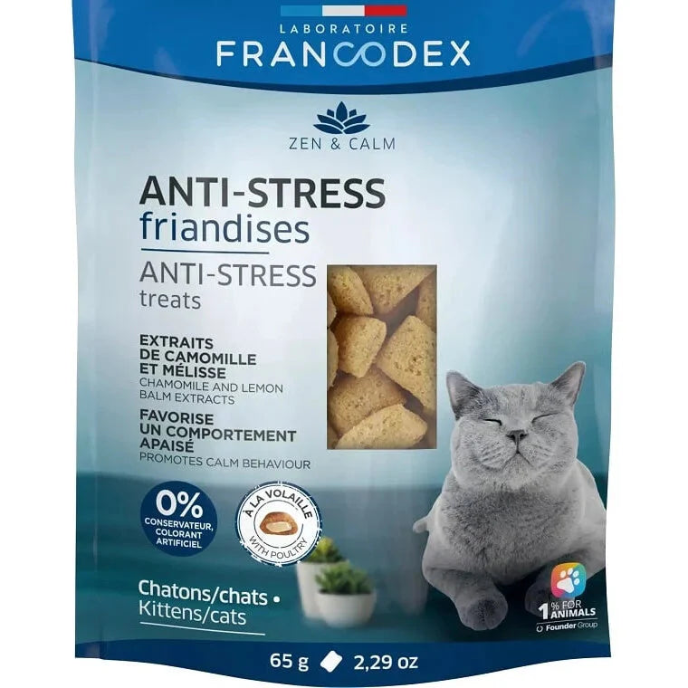 Snack Antistress per Gatti 65 g – Calmante Naturale